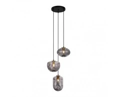 Italux Pakabinamas šviestuvas Hatella PND-112038-3A-BRO+SG