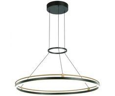 Italux Pakabinamas šviestuvas Merlot PND-54638R-28W-3K-BK-GD