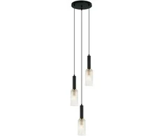 Italux Pakabinamas šviestuvas PEROLA PND-43309-3 BK+BR