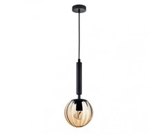 Italux Pakabinamas šviestuvas Ravena PND-2324-1 BK+AMB