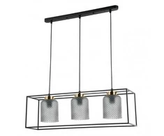 Italux Pakabinamas šviestuvas Sinella PND-23231-3-BK+SG