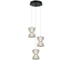 Italux Pakabinamas šviestuvas Tica PND-83949-3-BK