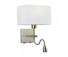 Italux Sieninis šviestuvas WL-1122-2-BL-SN-RC-WH