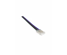Jungtis RGB LED juostoms 10mm, laido ilgis 10cm