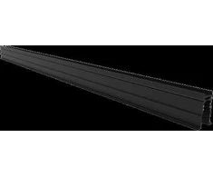 KING Įleidžiamas magnetinis bėgelis, juodas R20-4 2000mm