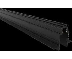KING Magnetinis bėgelis, berėmis užglaistomas juodas R35-2 3000mm