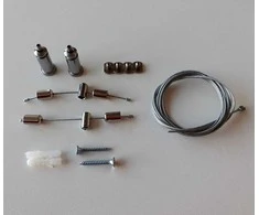 LED profilio PD03 pakabinimo komplektas 2x1000mm