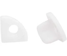 LED profilio VLT-WR-JP-23 galinis dangtelis, spalva: juoda, balta, aukso, antracito - Juoda