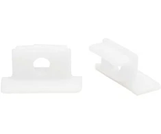 LED profilio VLT-XT-663 galinis dangtelis, spalva: balta, sidabro, antracito, juoda, aukso - Aukso