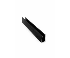 LED profilis VLT-WR-JP-03, 3000mm, spalva: juoda