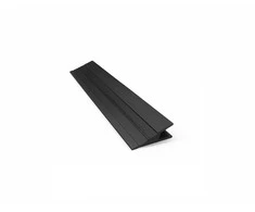 LED profilis VLT-WR-JP-06, 3000mm, spalva: juoda