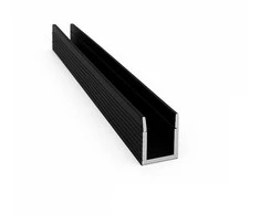 LED profilis VLT-XT-231, 3000mm, spalva: juoda