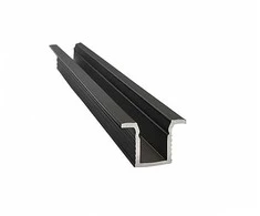 LED profilis VLT-XT-293, 3000mm, spalva: juoda