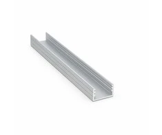 LED profilis VLT-XT-662, 3000mm, spalva: sidabro