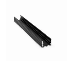 LED profilis VLT-XT-662, 3000mm, spalva: juoda