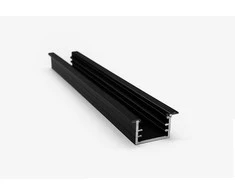 LED profilis VLT-XT-663, 3000mm, spalva: juoda