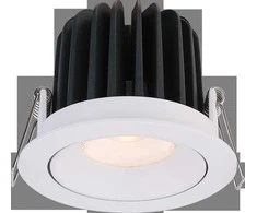 Lubinis šviestuvas FULL Dimeriuojamas Įleidžiamas LED šviestuvas NOBLE R1232, 15W, 3000K, 60°, garantija 10 metų