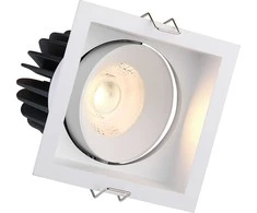 Lubinis šviestuvas FULL Įleidžiamas reguliuojamas LED šviestuvas ANGELO R1237, 15W, 3000K, 36°, garantija 10 metų