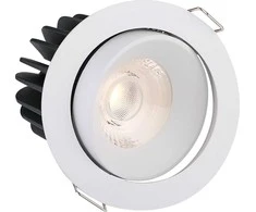 Lubinis šviestuvas FULL Įleidžiamas reguliuojamas LED šviestuvas NOBLE R1232, 15W, 3000K, 36°, garantija 10 metų