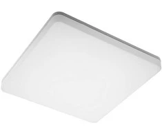 Lubinis šviestuvas Kvadratinis šviestuvas BESA, 24W, 4000K, IP54, IK10