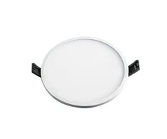 Lubinis šviestuvas LED panelė (SLIM) įmontuojama apvali 8W, 16W, 24W, 3000K, 4000K, IP44 - 22w - 3000k