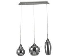 Pakabinamas šviestuvas Ideal Lux Suspended lamp with 3 lights SOFT, E14, auksinis color