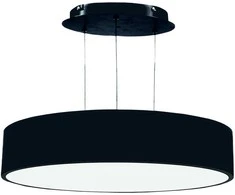 Pakabinamas šviestuvas Paviršinis / pakabinamas ant trosų apvalus LED šviestuvas 40W Juodas