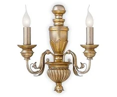Sieninis šviestuvas Ideal Lux Wall lamp with 2 lights FIRENZE, E14, concrete