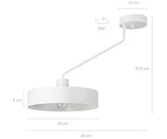 Pakabinamas šviestuvas Sigma Lubinis šviestuvas Jumbo 31530