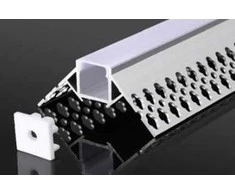 Užglaistomas LED profilis BN-019 3000mm su matiniu sklaidytuvu