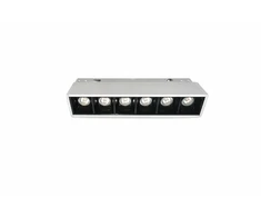 Voltmann Smart One Group Magnetinis šviestuvas 6W DIM, CCT 3000-6000K, valdomas pulteliu