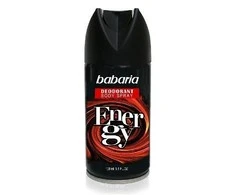 BABARIA Aerozolinis dezodorantas ENERGY, 150 ml