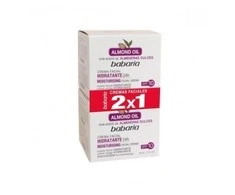 BABARIA Drėkinamasis kremas su migdolais, 2x50 ml