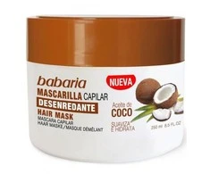 BABARIA Plaukų kaukė su kokosų aliejumi, 250 ml