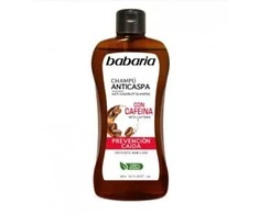 BABARIA Šampūnas nuo pleiskanų su kofeinu, 400 ml