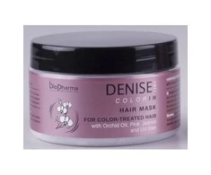 BIOPHARMA Kaukė dažytiems plaukams su orchidėja, jazminais, UV apsauga DENISE COLORIN, 250 ml