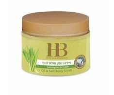 H&amp;B Druskos šveitiklis kūnui su citrinžole, 450 g