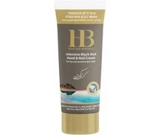 H&amp;B Intensyvus rankų ir nagų kremas su juoduoju purvu, 100 ml
