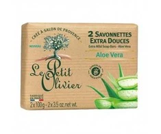LE PETIT OLIVIER Muilas aloe vera, 2x100 g