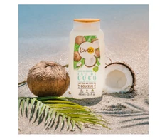 LOVEA DUŠO GELIS SU KOKOSO ALIEJUMI, 400 ml