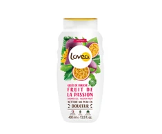 LOVEA DUŠO GELIS SU PASIFLOROS ALIEJUMI, 400 ml
