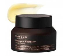 MARY &amp; MAY IDEBENONE + BLACKBERRY KREMAS, 70 g