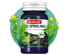 MEDICURA Maisto papildas BIO SPIRULINA, 150 tab.
