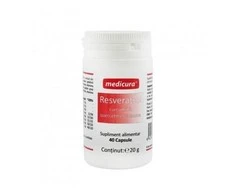 MEDICURA Maisto papildas RESVERATROL, 60 kaps.
