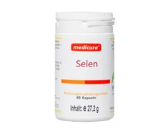 MEDICURA Maisto papildas selenas, 60 kaps.