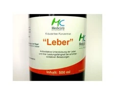 MEDICURA Žolelių antpilas LEBER, 500 ml