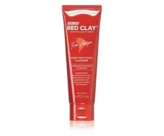 MISSHA amazon red clay giliai valančios putos su moliu, 120 ml