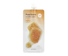 MISSHA Pure Source Pocket veido kaukė su medumi, 10 ml