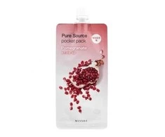 MISSHA Pure Source Pocket veido kaukė su granatais, 10 ml