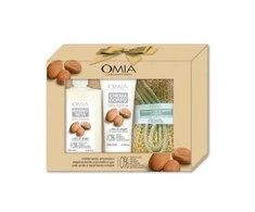 OMIA Rinkinys su argano aliejumi (kremas+dušo želė+plaušinė)